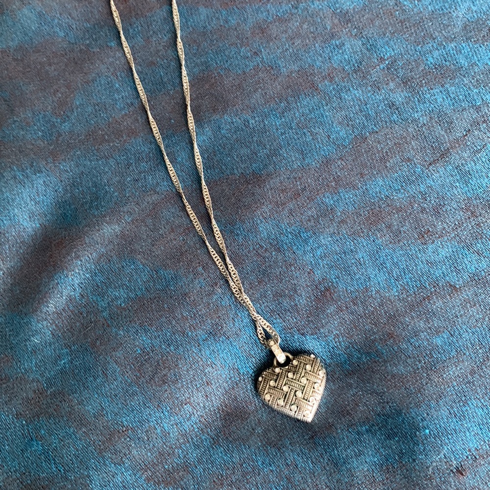 Brighton Heart with Crystals Necklace - Picture 2 of 5